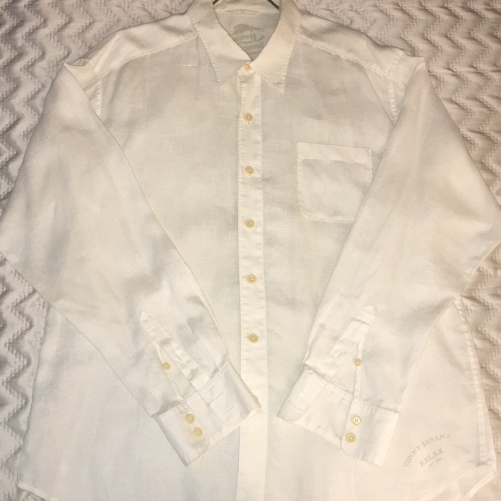 100% Linen Men’s Tommy Bahama Shirt